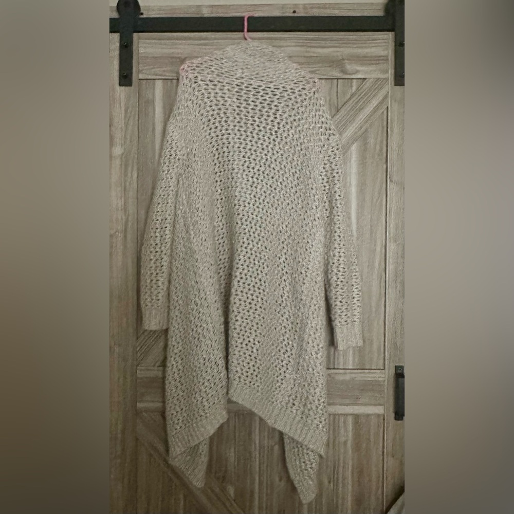 Solutions! Beige Knit Cardigan